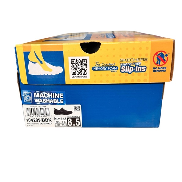 Skechers Gratis Sport Leisurely Women’s all black Athletic Sneakers SZ 8.5 - Picture 7 of 8